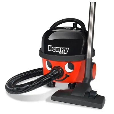 Aspiradora de tambor LotusGrill Henry Compact 620 W Bolsa para polvo Filtro de protección