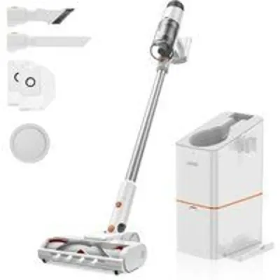 Aspiradora sin cable JONR V10 Pro 170AW Filtro HEPA Autonomía 60min Estación Autolimpiable