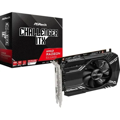 ASRock AMD Radeon RX 6400 Challenger ITX 4GB GDDR6