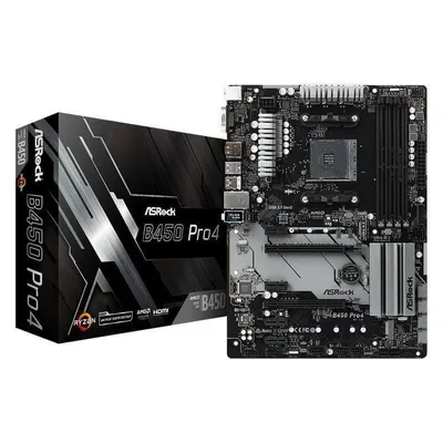 Asrock B450 Pro4 Motherboard