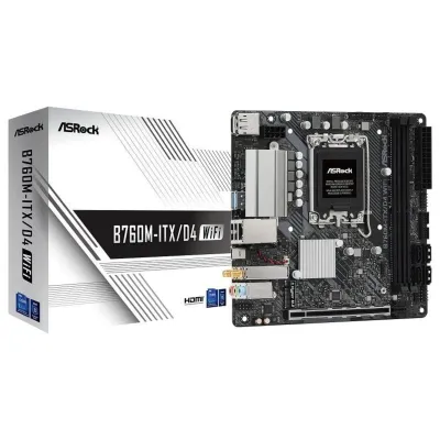 ASRock B760M-ITX/D4 Mini-ITX LGA1700 DDR4 Wi-Fi 6E Bluetooth
