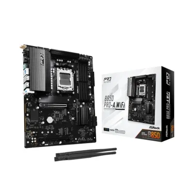 ASRock B850 Pro-A WiFi 6 AM5 ATX DDR5 USB 3.2 Gen2 RAID