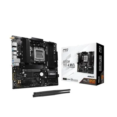 ASRock B850M Pro-A AM5 Micro ATX WiFi DDR5 PCIe 5.0