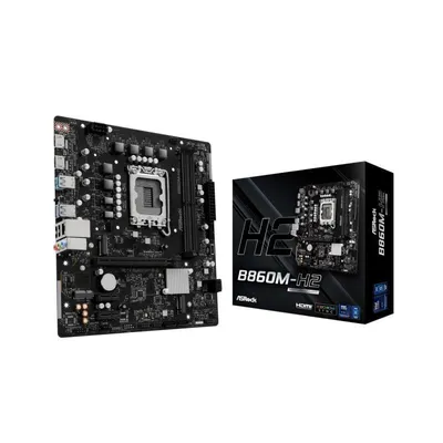 ASRock B860M-H2 LGA1851 Micro ATX DDR4 USB3.0 VRM Optimizado