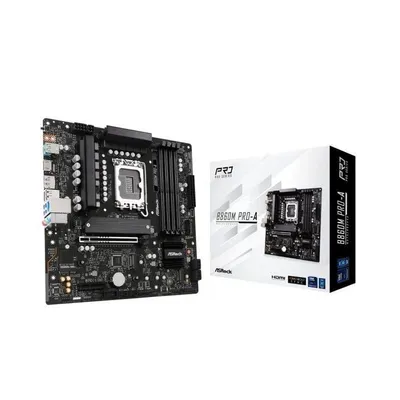 ASRock B860M Pro-A Placa Base Micro ATX LGA1851 DDR4