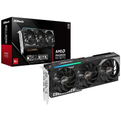 ASRock Challenger RX 9070 16GB GDDR6 FSR