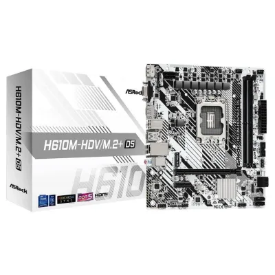 ASRock H610M-HDV/M.2+ Micro ATX LGA1700 DDR5