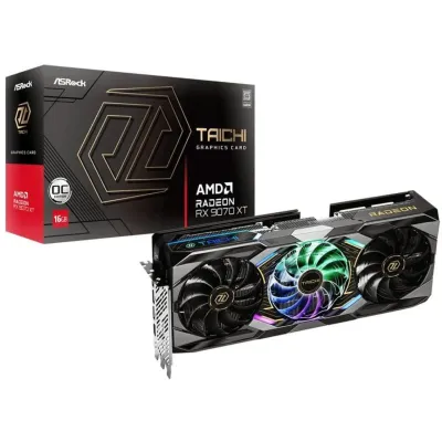 ASRock Taichi AMD Radeon RX 9070 XT OC 16GB GDDR6 FSR 4