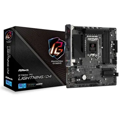 ASRock Z790M PG Lightning/D4 mATX LGA1700 PCIe5 2.5GbE