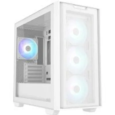 ASUS A21 PLUS RG ARGB Mid Tower mATX Cristal Templado USB 3.0 Blanca