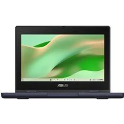 ASUS Chromebook CR11 Flip CR1104FGA-NS0039 - Ordenador Portátil 11.6" HD (Intel N N100, 4GB RAM, 32GB eMMC, UHD Graphics, ChromeOS) Gris Mineral - Teclado QWERTY español
