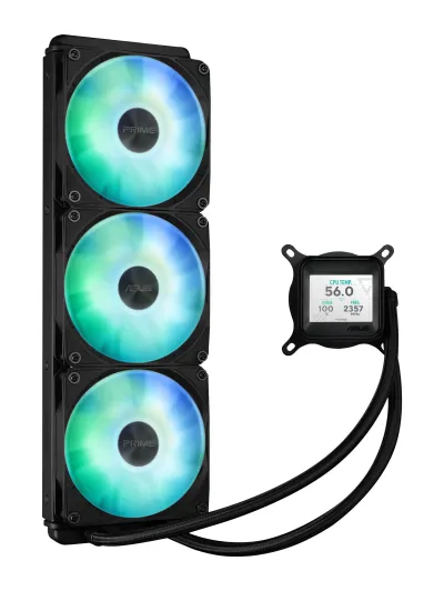 ASUS Prime LC 360 ARGB LCD 120mm Refrigeración Líquida Negro