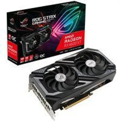 ASUS ROG -STRIX-RX6600XT-O8G-GAMING AMD Radeon RX 6600 XT 8 GB GDDR6