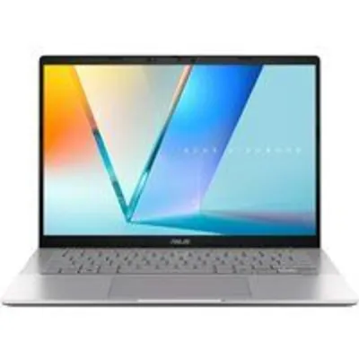 ASUS Vivobook S 14 S3407QA-KP015W - Ordenador Portátil 14" WQXGA (Qualcomm Snapdragon X (X1-26-100), 16GB RAM, 1TB SSD, Qualcomm Adreno GPU, Windows 11 Home) Plata Fría - Teclado QWERTY español