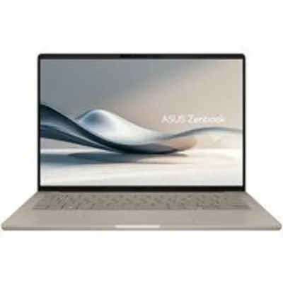 ASUS Zenbook A14 OLED UX3407QA-QD283W Copilot+ PC - Ordenador Portátil 14" WUXGA (Qualcomm Snapdragon X (X1-26-100), 32GB RAM, 1TB SSD, Adreno GPU, Windows 11 Home) Beige Zabriskie - Teclado QWERTY español