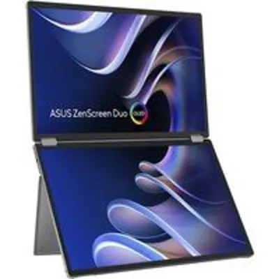 ASUS ZenScreen Duo OLED MQ149CD pantalla para PC 35,6 cm (14") 1920 x 1200 Pixeles WUXGA Plata