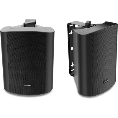 Audibax Pícolo PR-52 Pareja Altavoces Pared 100W Negro