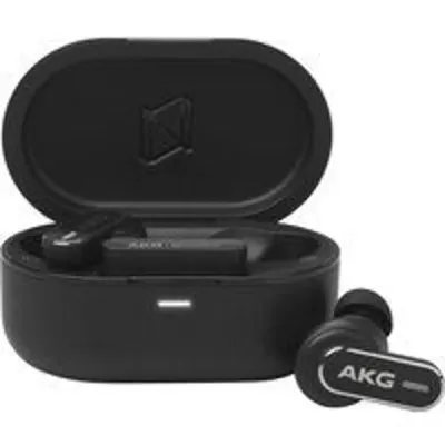 Auriculares AKG inalámbricos Bluetooth 5.3 con Cancelación de Ruido, Micrófono y Hi-Res Audio Negro