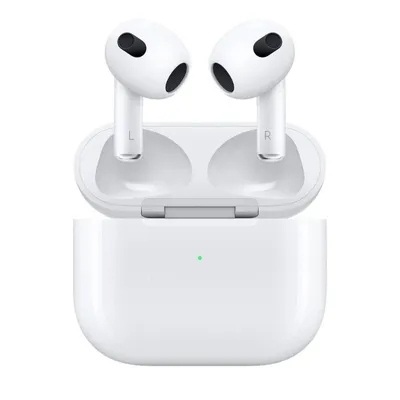 Auriculares Apple AirPods 3 inalámbricos Bluetooth uso diario y llamadas resistentes al agua blancos