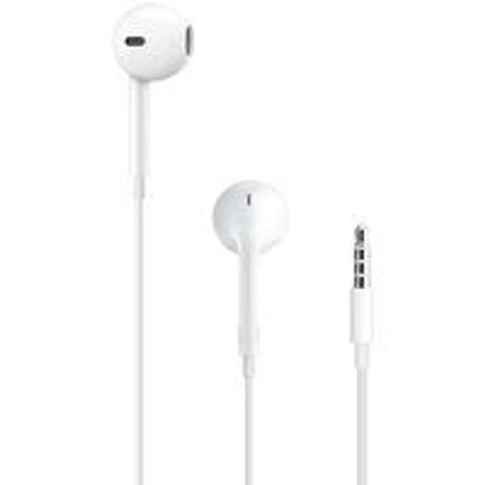 Auriculares Apple con cable jack 3,5 mm micrófono blancos modelo MWU53ZM/A
