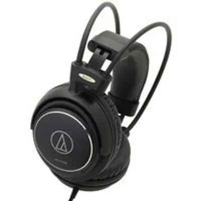 Auriculares Audio-Technica con cable, circumaurales, 10-25000 Hz, 53 mm, negro