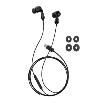 Auriculares Baseus Encok CZ20 con cable USB-C Llamadas y Música Negro