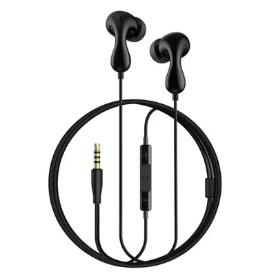 Auriculares Baseus Encok HZ20 con cable Jack 3,5 mm, in-ear para llamadas y música, negros