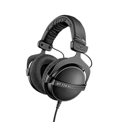 Auriculares Beyerdynamic DT 770 PRO 80 OHM con cable Escenario/Estudio Negros