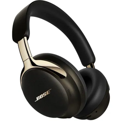 Auriculares Bose QuietComfort Ultra Headphones inalámbricos Bluetooth con Cancelación Activa de Ruido y micrófono, color Desert Gold