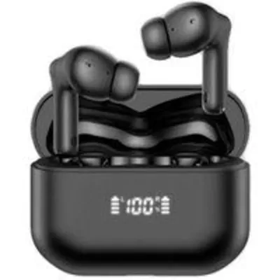 Auriculares Daewoo inalámbricos Bluetooth 5.4 con ANC, ENC, 4 micrófonos, carga rápida y 25h autonomía negros
