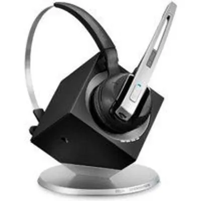 Auriculares Epos con cable USB y micrófono integrado en color negro
