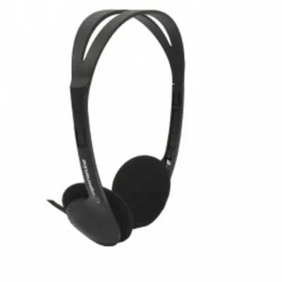 Auriculares Esperanza EH119 con cable, conectividad alámbrica para música, color negro