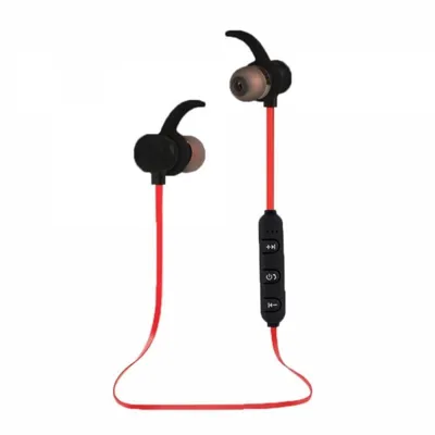 Auriculares Esperanza EH186K inalámbricos Bluetooth con Cancelación de Ruido para deporte negros y rojos