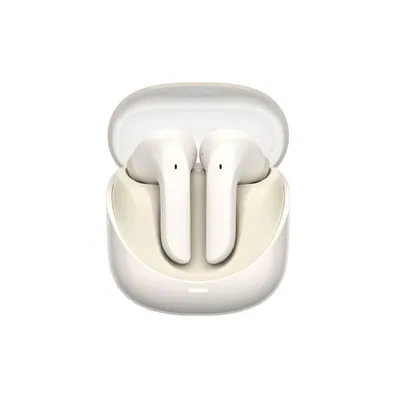 Auriculares Havit 6939119079918 inalámbricos Bluetooth para música con modo gaming beige