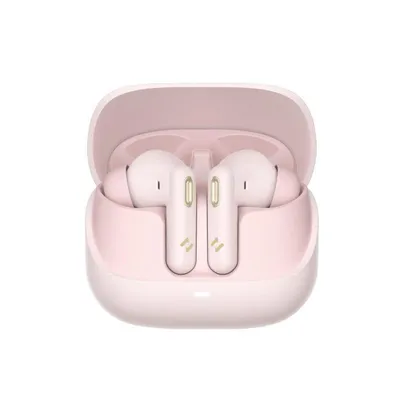 Auriculares Havit 6939119080723 inalámbricos Bluetooth con Cancelación de Ruido y micrófono, color rosa