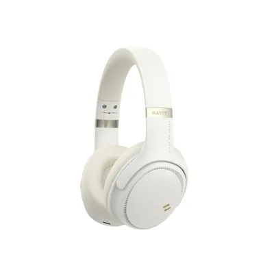 Auriculares Havit H630BT PRO inalámbricos y con cable Bluetooth 5.3 con Cancelación Activa de Ruido para llamadas y música Butter-yellow