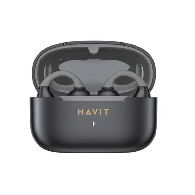 Auriculares Havit OWS910 inalámbricos True Wireless Stereo para llamadas y música con micrófono y protección IPX4 negros