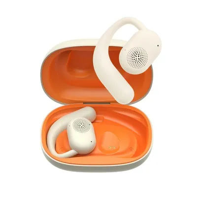 Auriculares Havit OWS914 inalámbricos True Wireless Stereo Bluetooth IPX5 Cancelación de Ruido Beige