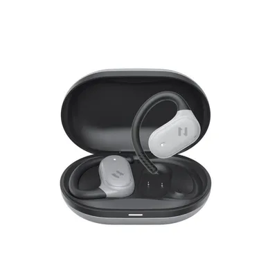 Auriculares Havit OWS915 inalámbricos True Wireless Stereo para llamadas y música con protección IPX5, Bluetooth 5.4, micrófono integrado, color gris