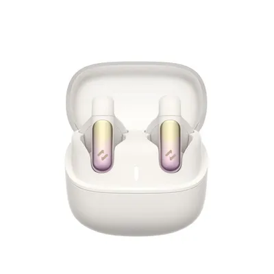 Auriculares Havit TW9609 inalámbricos True Wireless Stereo Bluetooth para llamadas y música con micrófono y protección IPX4 color beige