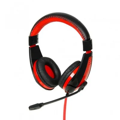 Auriculares iBox SHPI1528MV con cable Jack 3,5 mm Gaming Binaurales con Micrófono Negro y Rojo