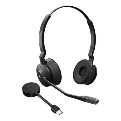 Auriculares Jabra Engage 55 SE inalámbricos DECT para oficina y llamadas, cancelación de ruido, negro