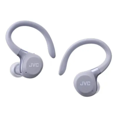 Auriculares JVC HA-EC75T-V-U inalámbricos Bluetooth deportivos con micrófono y protección IP57, color violeta