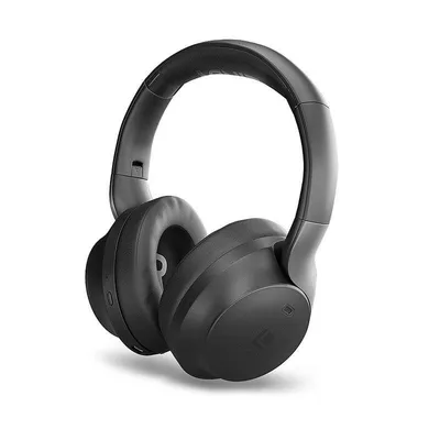 Auriculares Lindy LHXW-e inalámbricos Bluetooth con cancelación de ruido híbrida para música, negros