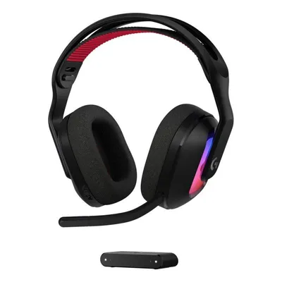 Auriculares Logitech G Astro A20 X inalámbricos y alámbricos para gaming con PLAYSYNC, Bluetooth y RGB negros