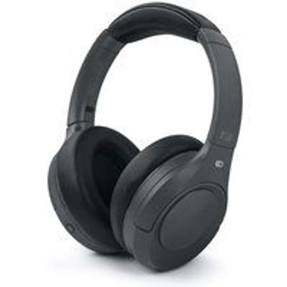 Auriculares Muse inalámbricos Bluetooth 5.3 con ANC, micrófono retráctil y batería 60h, gris