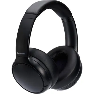 Auriculares Panasonic RB-M600B inalámbricos Bluetooth con Cancelación de Ruido híbrida, Micrófono, Multipunto, color negro