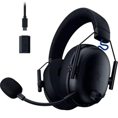 Auriculares Razer BlackShark V3 for PlayStation inalámbricos THX Spatial Audio Negros