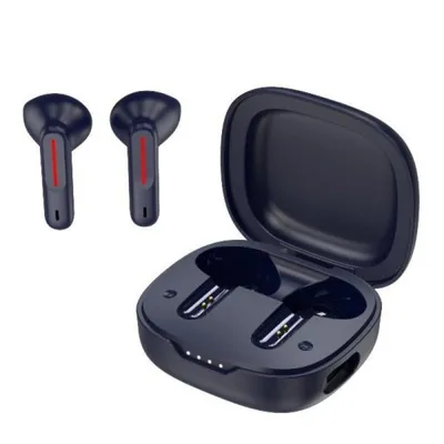 Auriculares Red Bull Kers inalámbricos Bluetooth con Cancelación de Ruido y micrófono azul