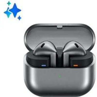 Auriculares Samsung inalámbricos con Cancelación de ruido y micrófono, plata